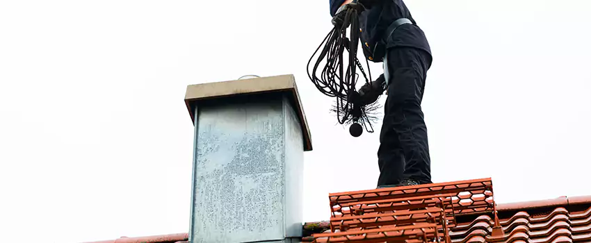 Chimney Brush Cleaning in East Providence, Rhode Island