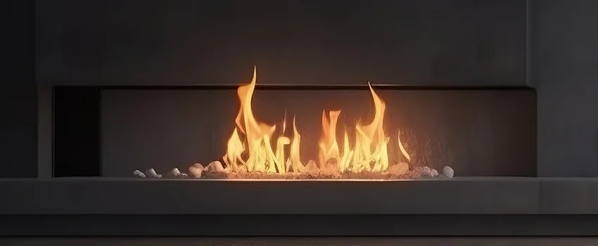 B-Vent Gas Fireplace Installation in East Providence, RI