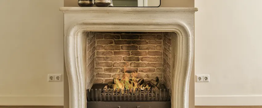 Vintage-style Fireplace Redesign in East Providence, Rhode Island
