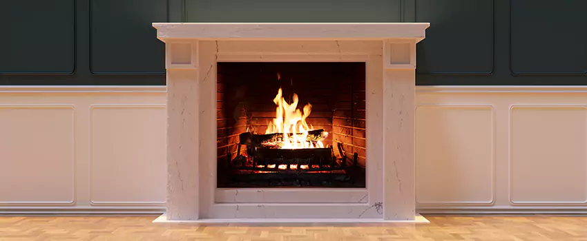 Open Flame Wood-Burning Fireplace Installation Services in East Providence, Rhode Island
