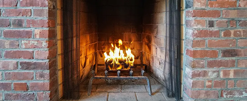 Repairing Damaged Fireplace Tiles in East Providence, Rhode Island