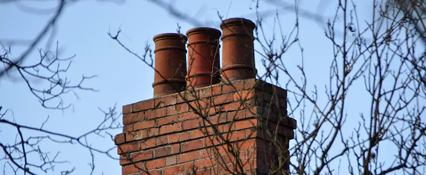 Chimney Crown Installation For Brick Chimney in East Providence, Rhode Island